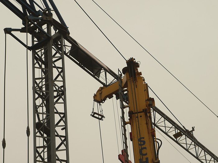 Szenen einer Baustelle