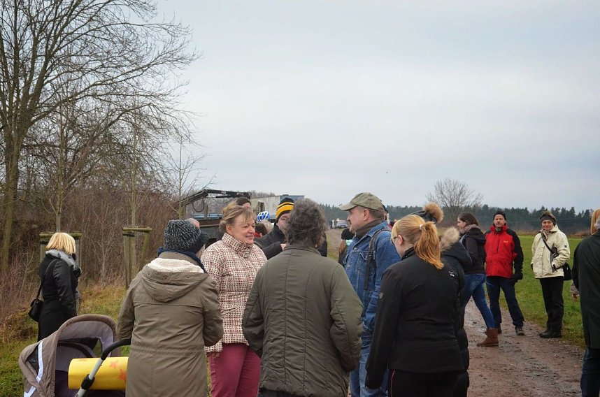 Protest gegen Probebohrungen