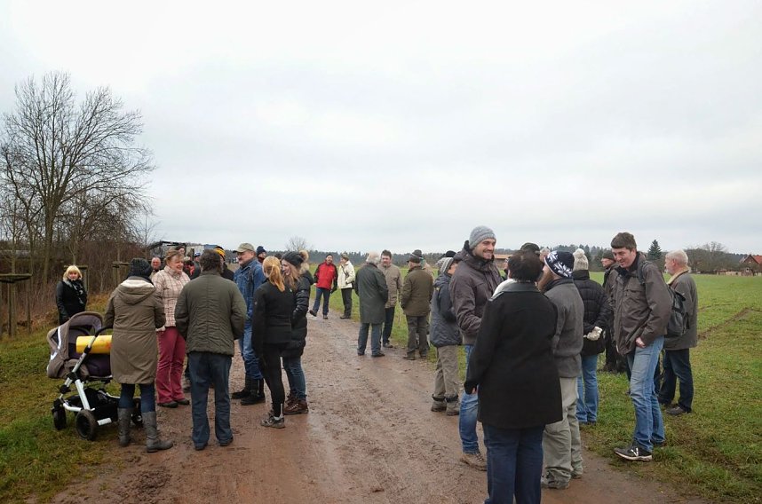 Protest gegen Probebohrungen