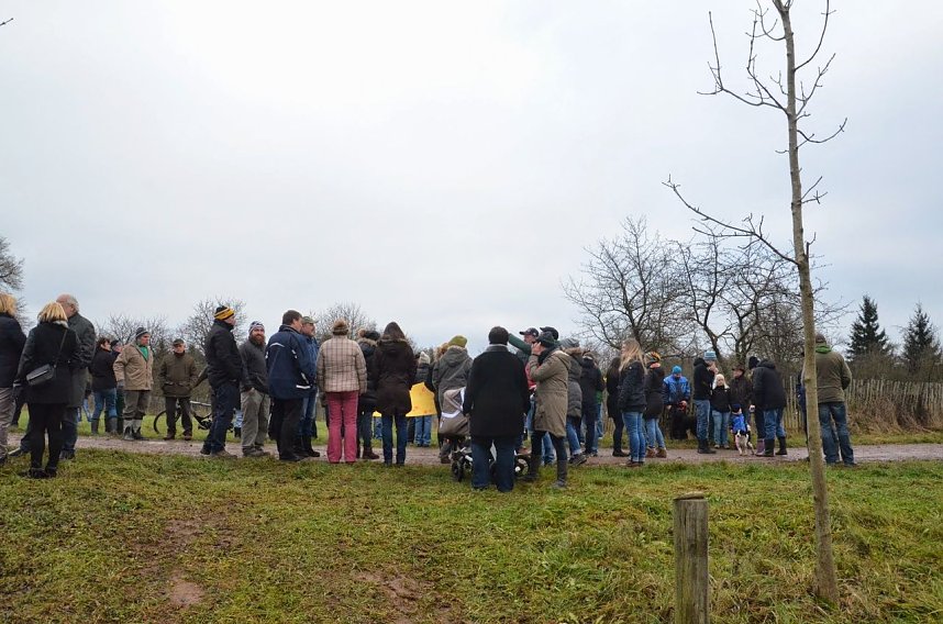Protest gegen Probebohrungen