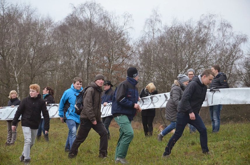 Protest gegen Probebohrungen