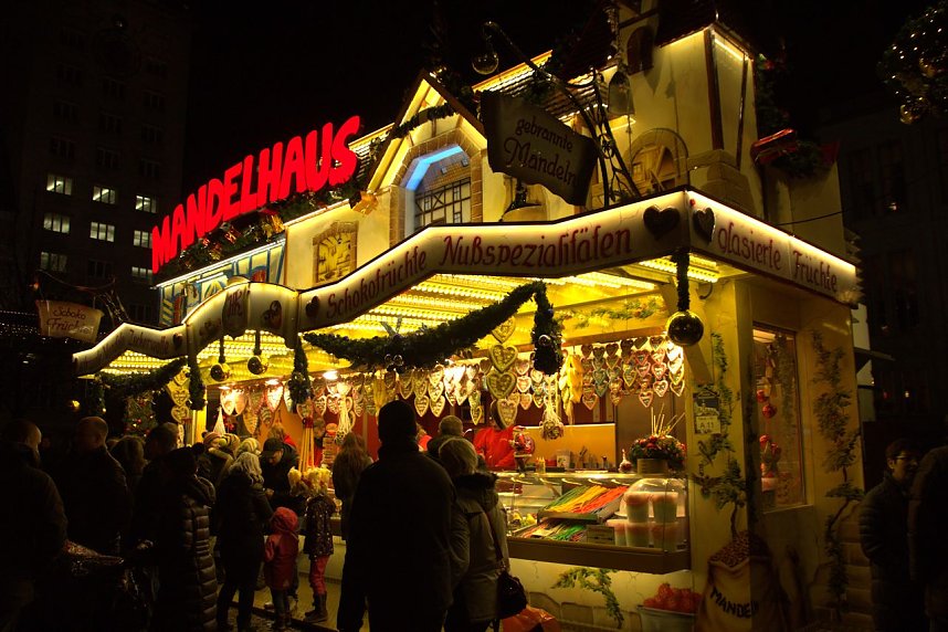 Weihnachtsmarkt in Leipzig
