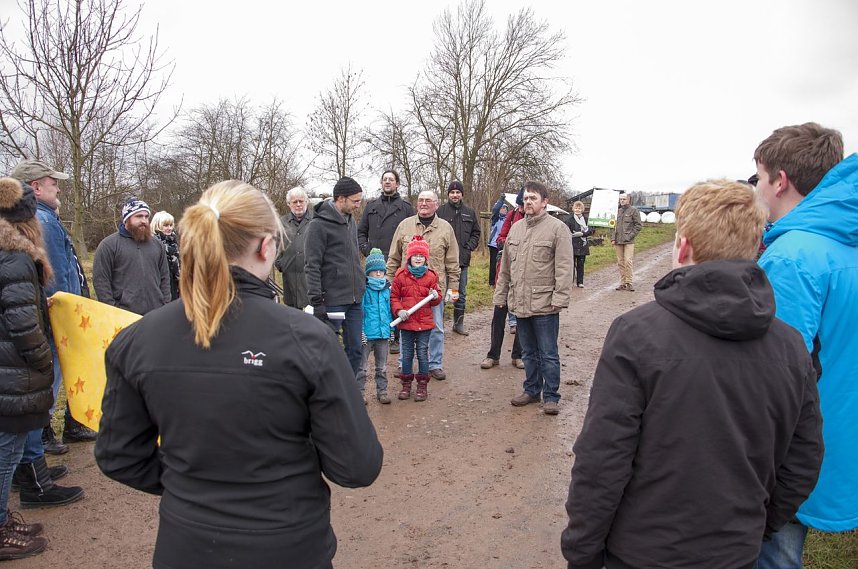 Protest gegen Probebohrungen