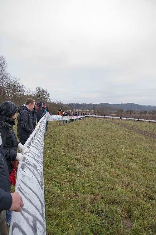 Protest gegen Probebohrungen