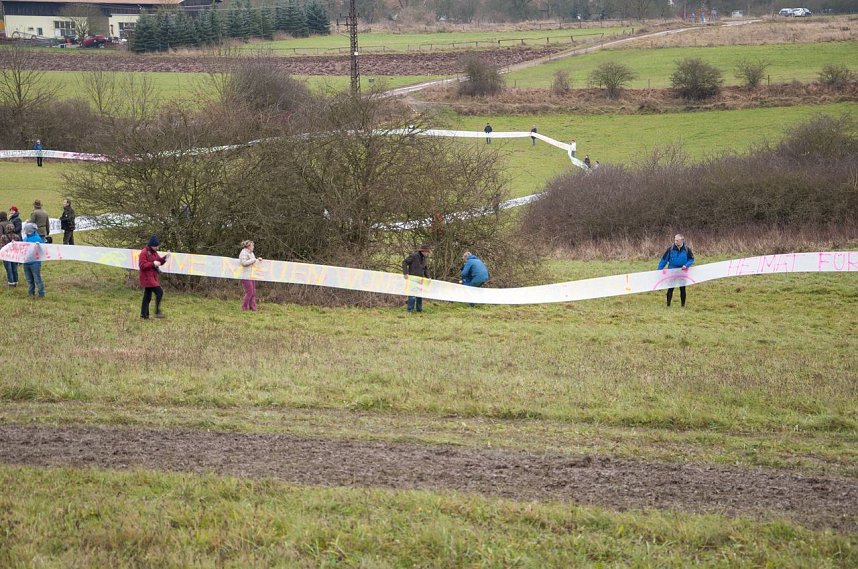 Protest gegen Probebohrungen