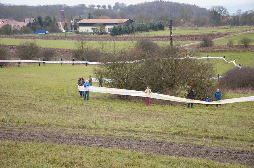 Protest gegen Probebohrungen
