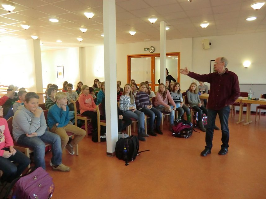 Die Sch&uuml;ler und Sch&uuml;lerinnen des Bleicher&ouml;der Schillergymnasiums suchten die besten Vorleser