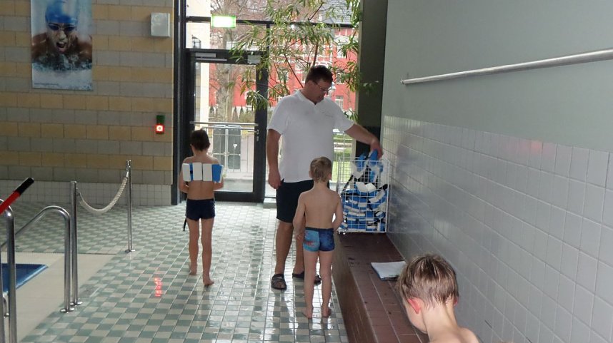 500. Schwimmkurs - die 10. Stunde