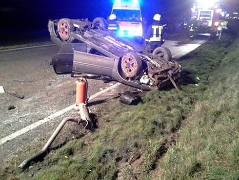 Verkehrsunfall auf der B 243