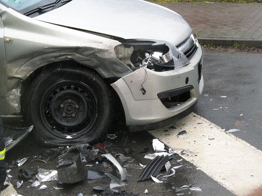 Unfall in der L&ouml;wentorstra&szlig;e