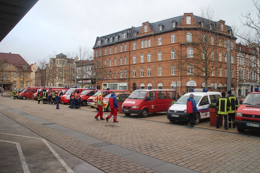 Das Friedenslicht aus Bethlehem ging heute auch in Nordhausen von Hand zu Hand