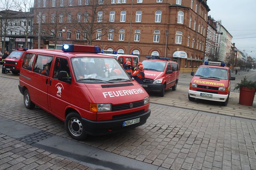 Das Friedenslicht aus Bethlehem ging heute auch in Nordhausen von Hand zu Hand