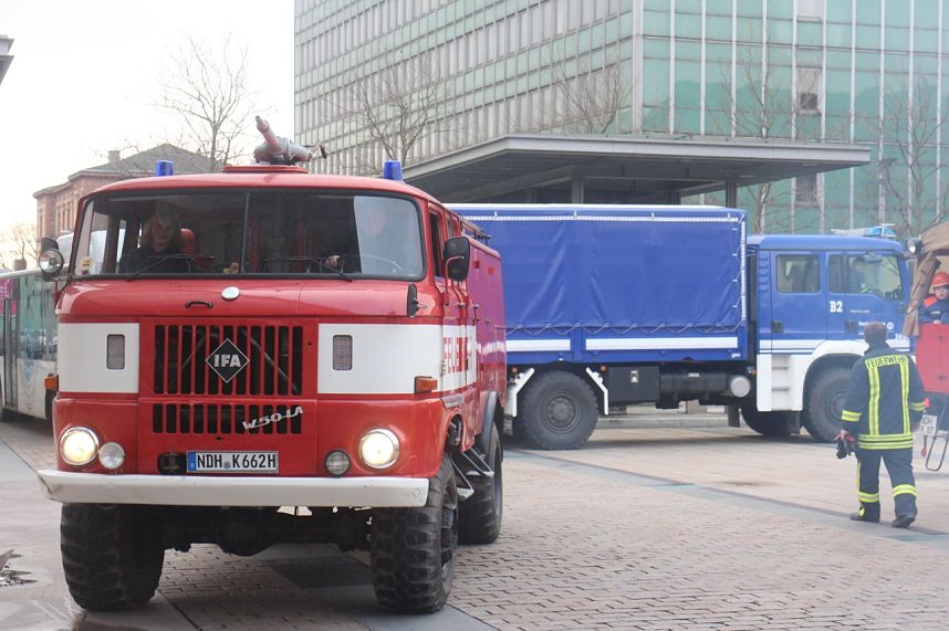 Das Friedenslicht aus Bethlehem ging heute auch in Nordhausen von Hand zu Hand