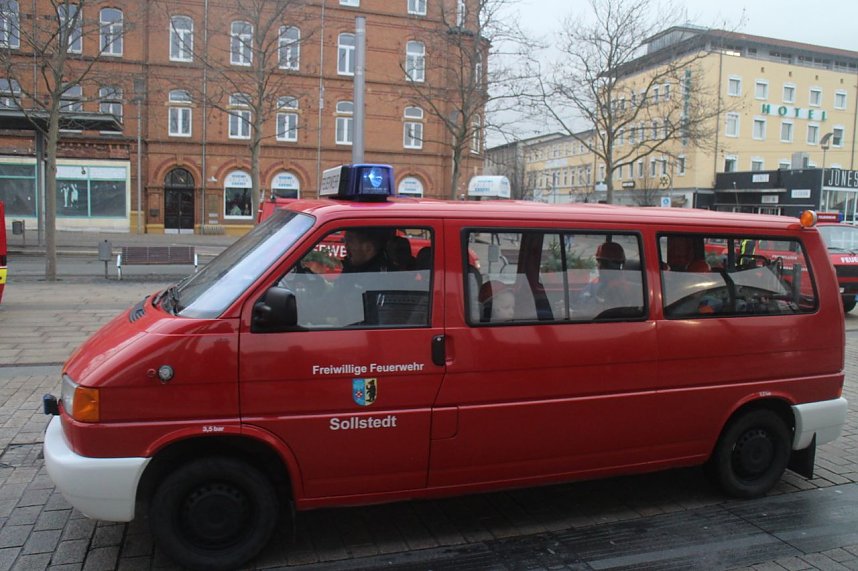Das Friedenslicht aus Bethlehem ging heute auch in Nordhausen von Hand zu Hand