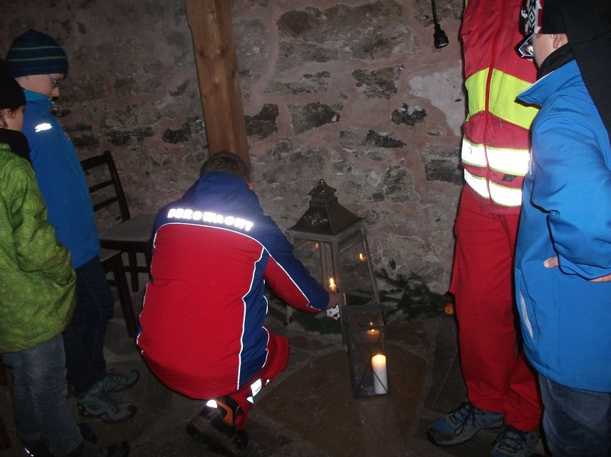 Friedenslicht in Ellrich verteilt