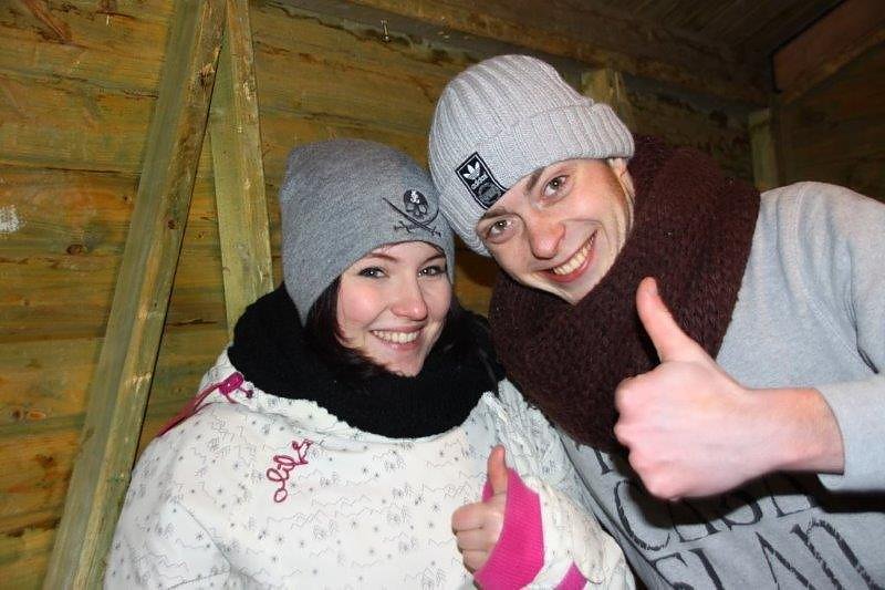 Weihnachtsmarkt in Obergebra bei Blitz und Donner