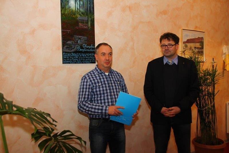 Siegertafel angebracht