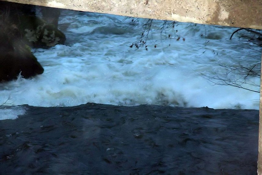 Derzeit 145 Zentimeter Bere-Pegel