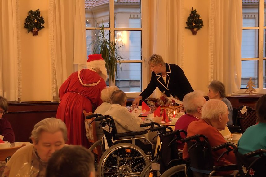 Heiligabend in der Neanderklinik in Ilfeld