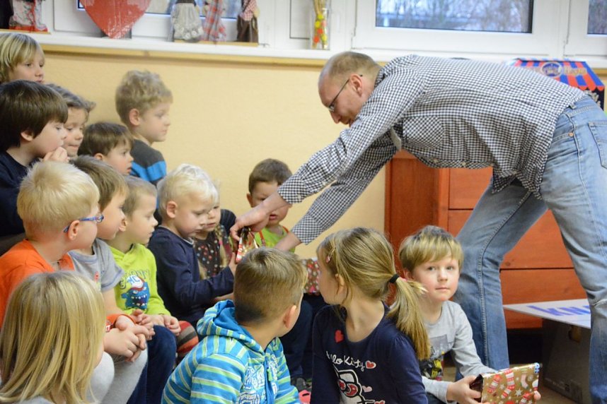 Zwei Kinderg&auml;rten &uuml;berrascht