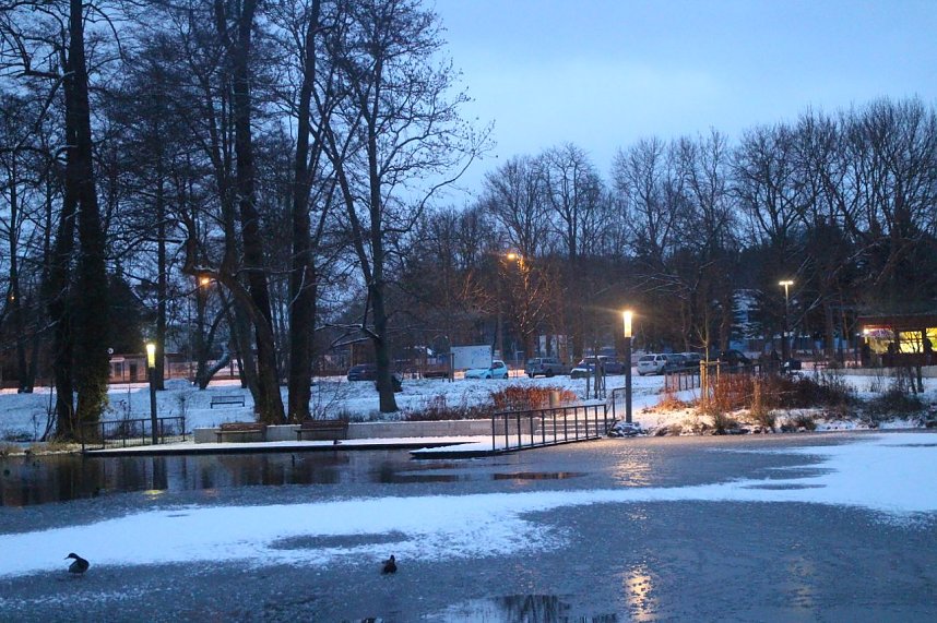 Der Winter ist zur&uuml;ck in Nordhausen
