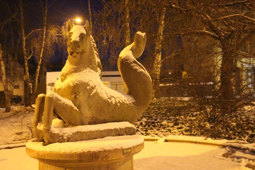 Der Winter ist zur&uuml;ck in Nordhausen