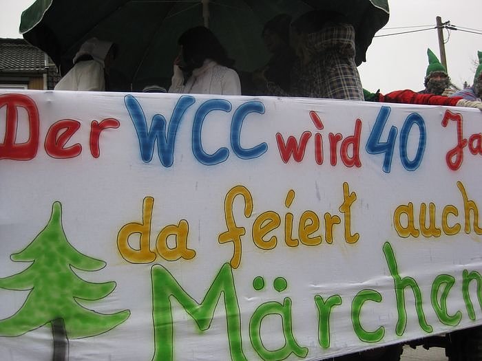 Umzug zum Jubil&auml;um