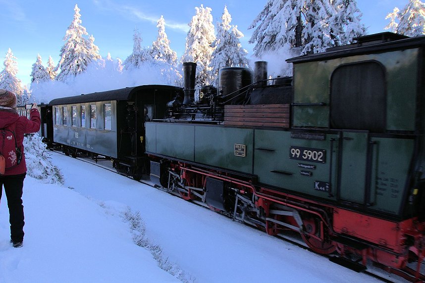 Neujahr auf dem Brocken