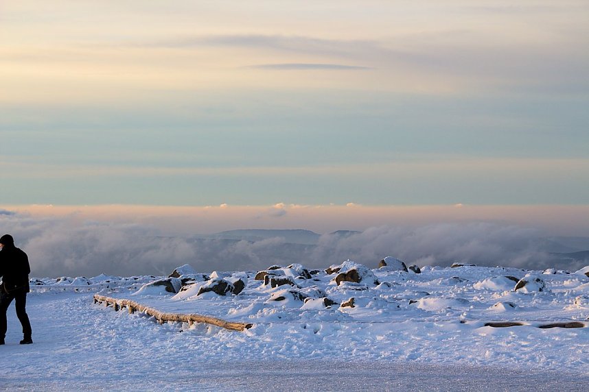 Neujahr auf dem Brocken
