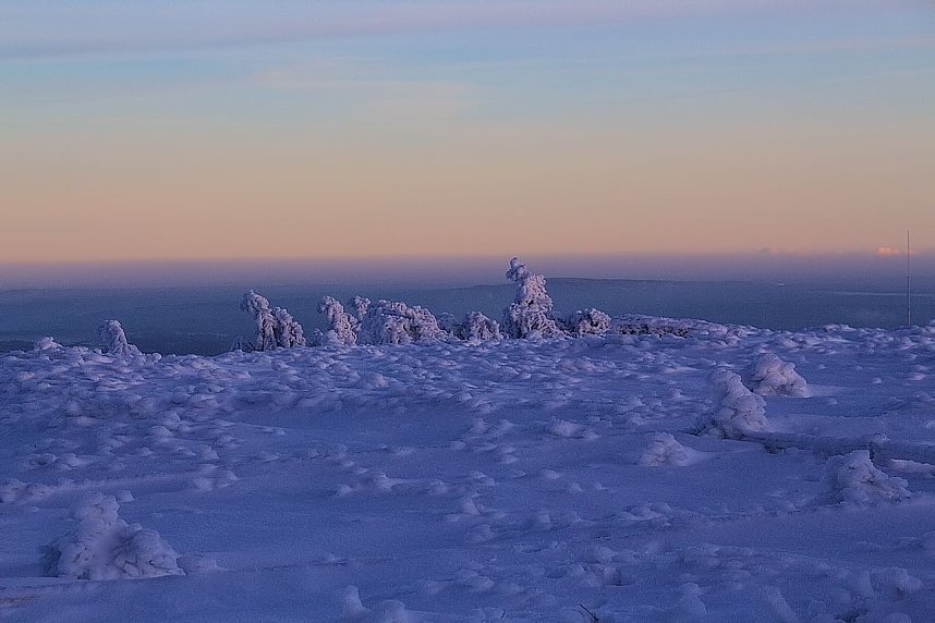 Neujahr auf dem Brocken