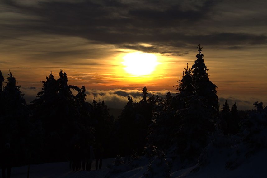 Neujahr auf dem Brocken