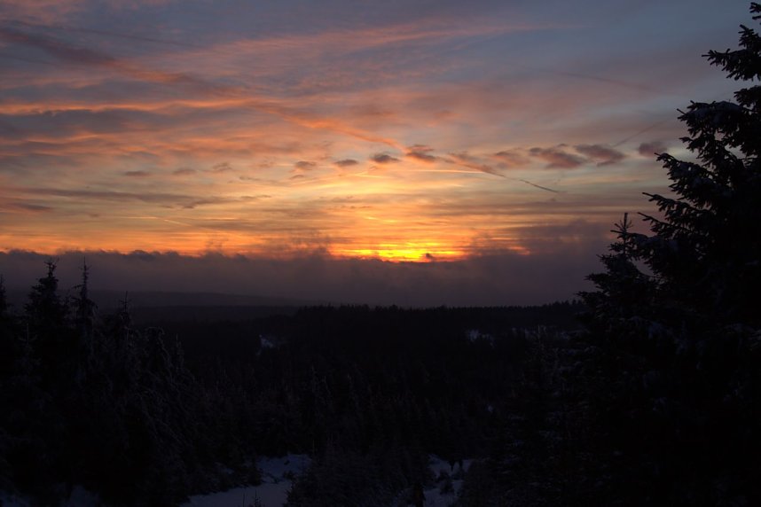 Neujahr auf dem Brocken