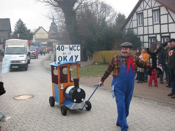 Umzug zum Jubil&auml;um