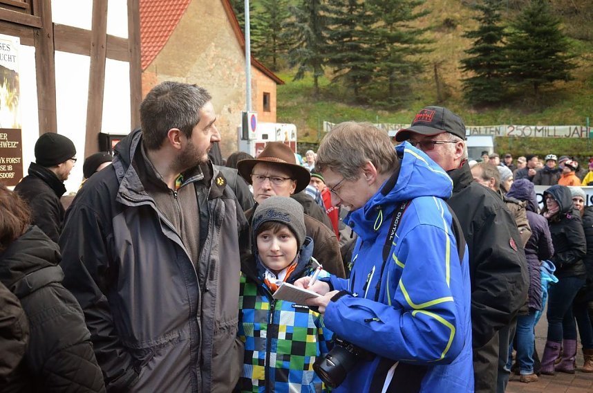 Protest gegen Probebohrungen