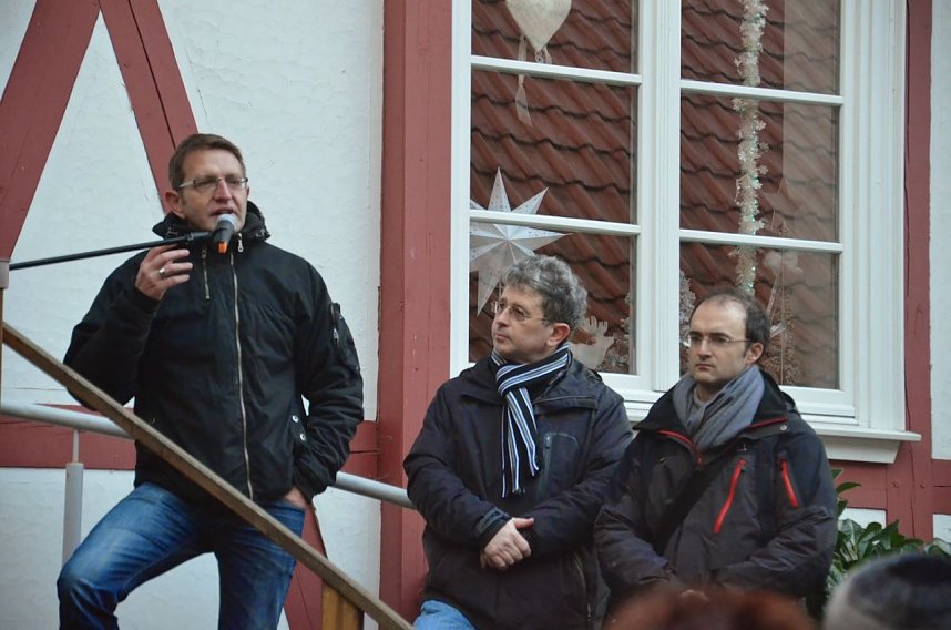 Protest gegen Probebohrungen