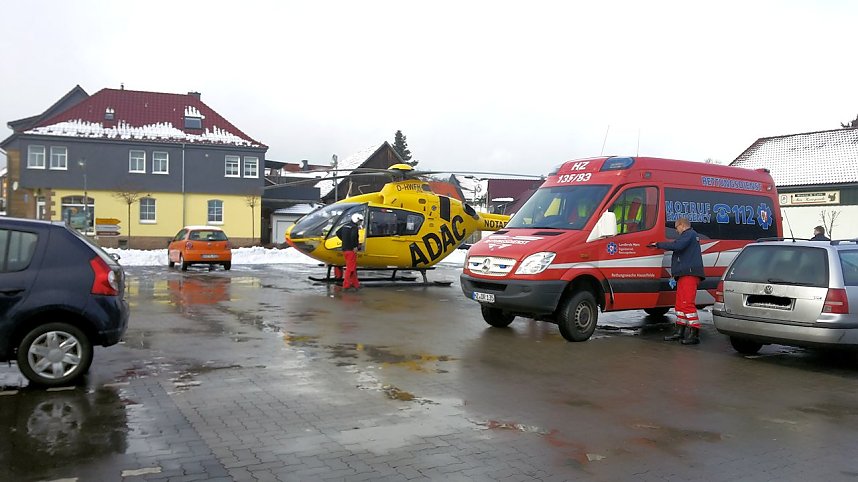 Christoph 30 im Einsatz