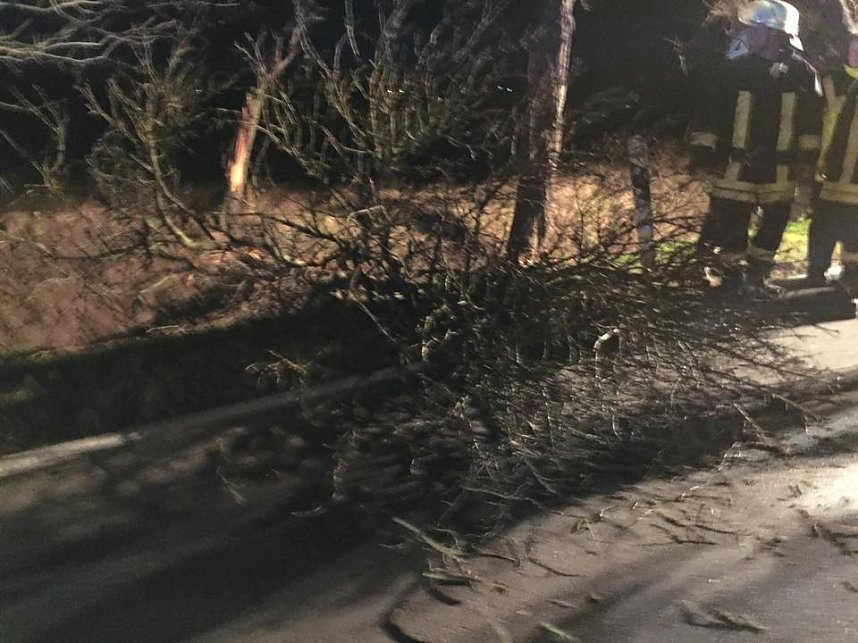 Einsatz kurz vor Hamma