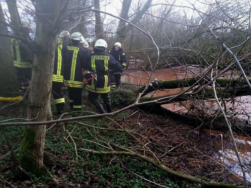 Einsatz bei P&uuml;tzlingen