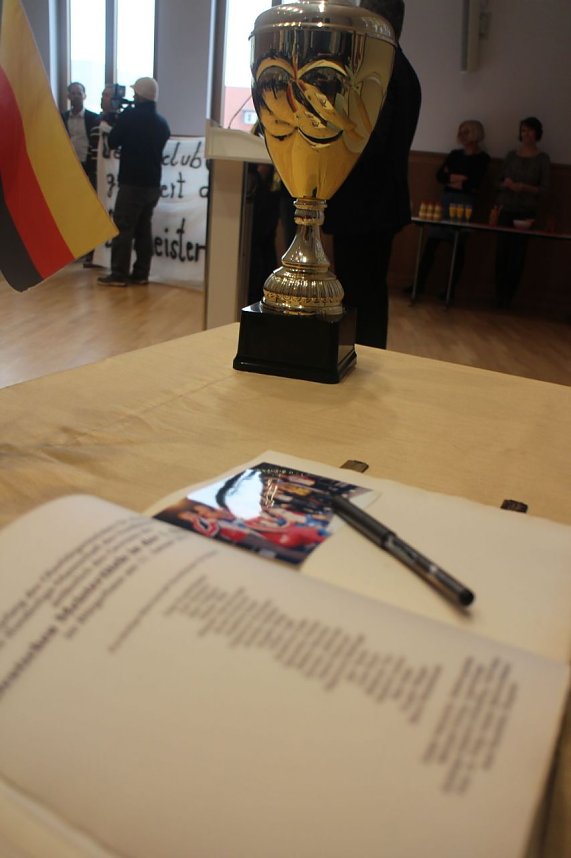 Die Boxer des Nordh&auml;user Sportvereins wurden heute im B&uuml;rgerhaus geehrt