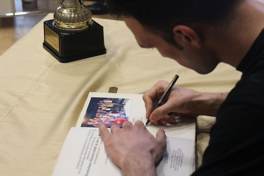 Die Boxer des Nordh&auml;user Sportvereins wurden heute im B&uuml;rgerhaus geehrt