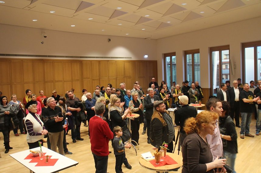 Die Boxer des Nordh&auml;user Sportvereins wurden heute im B&uuml;rgerhaus geehrt