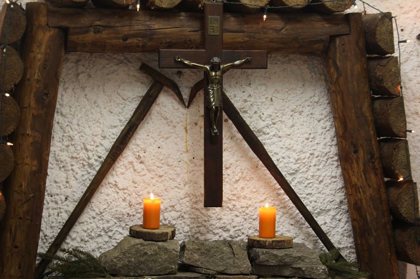 &Ouml;kumenischer Gottesdienst im Bergwerk