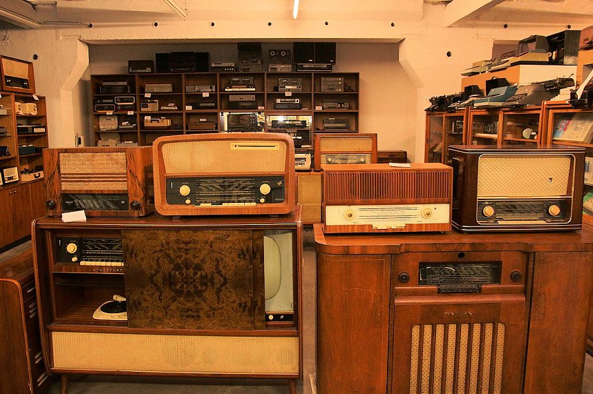 Besuch im Museumskeller