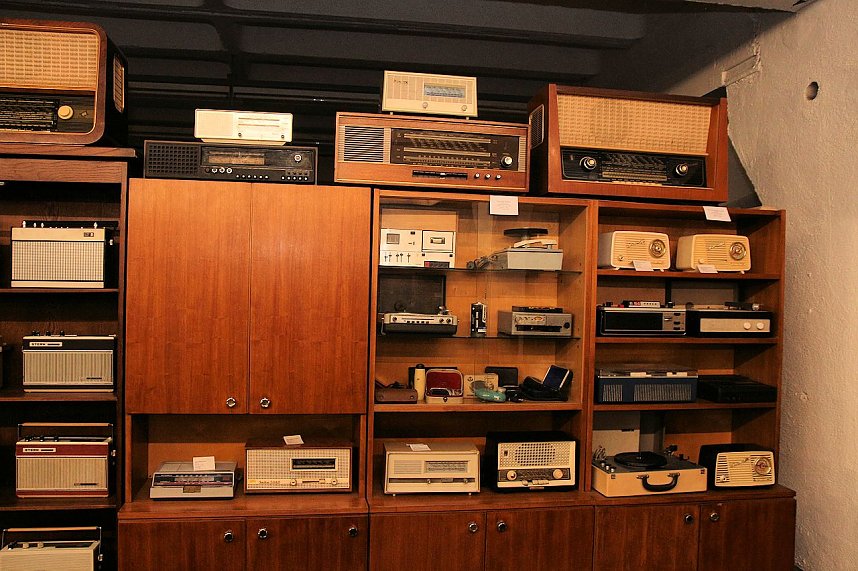 Besuch im Museumskeller