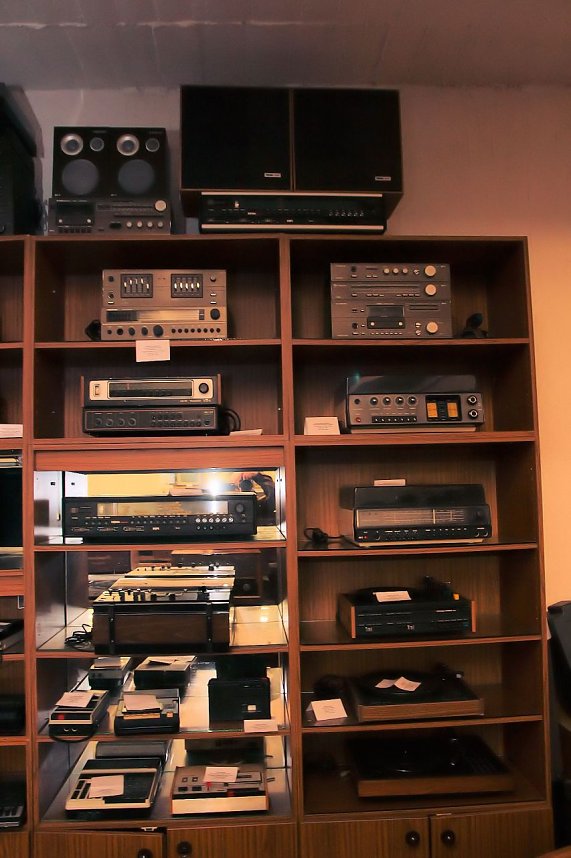 Besuch im Museumskeller