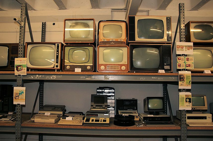 Besuch im Museumskeller