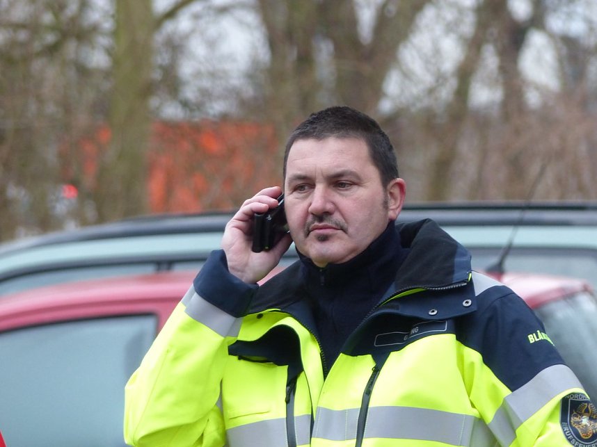 Kellerbrand in der Halleschen Stra&szlig;e