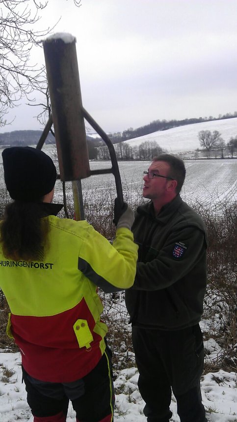 Es ist geschafft im Ilfelder Ahornpark