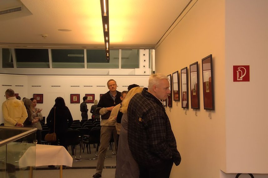 Ausstellung er&ouml;ffnet