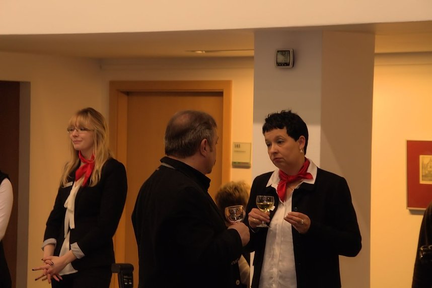 Ausstellung er&ouml;ffnet